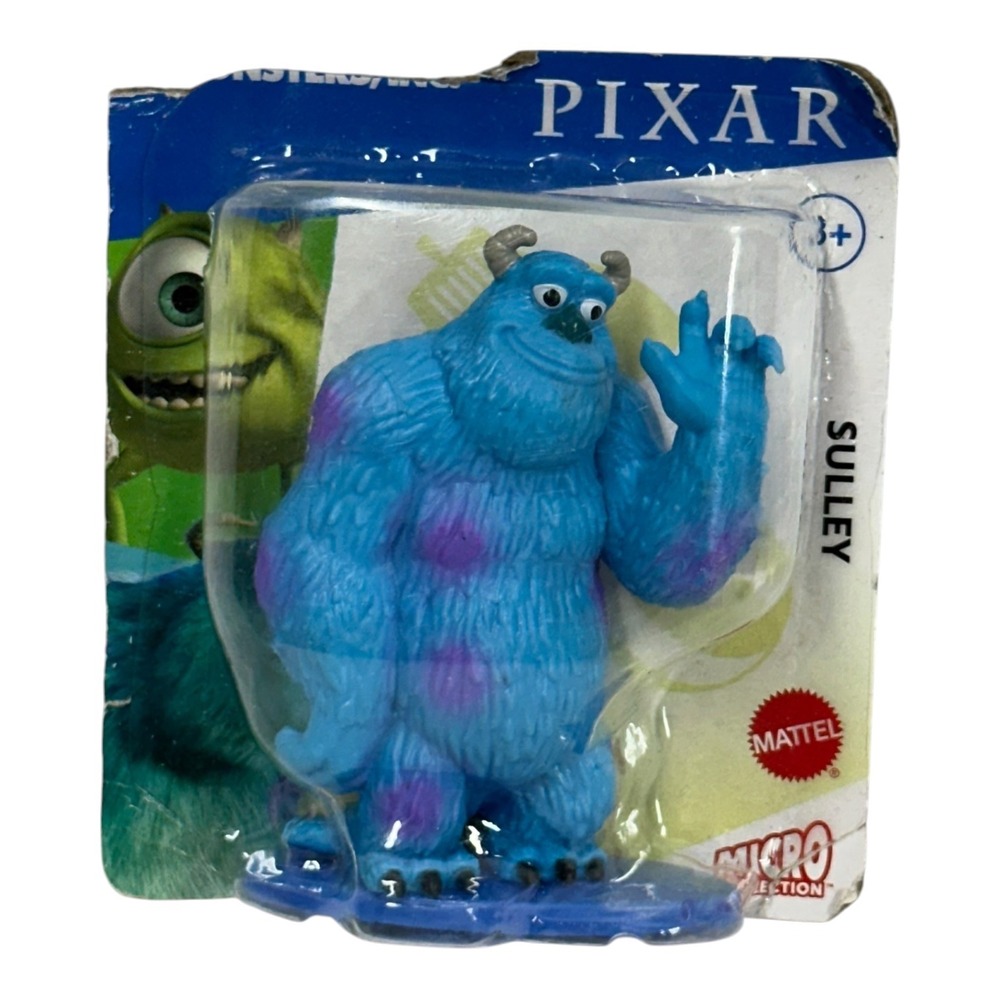 Disney Pixar Monsters Inc Sulley Mattel Micro Collection Figure HND36 Sealed